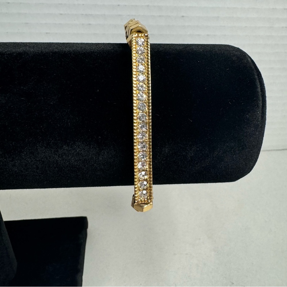 Park Lane "SERENA"  Stretchy Bracelet Gold w/ CRYSTALS Gorgeous!